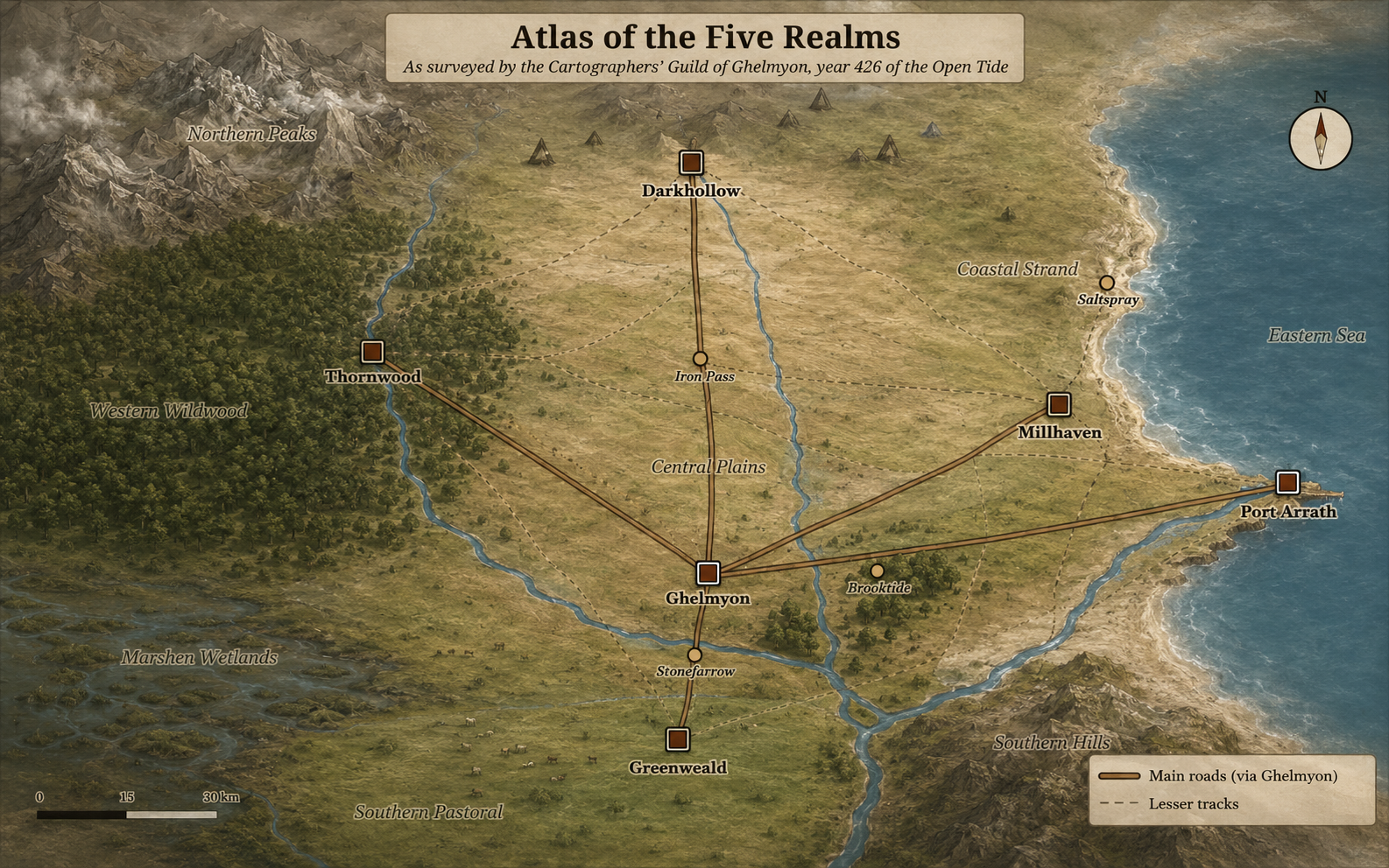 Atlas of the Five Realms